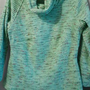 wool knit cowl  cap slv. sweater (2232) main image 1